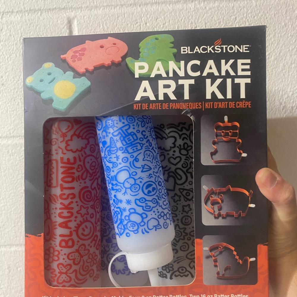 New 9 piece Blackstone Pancake Art Kit